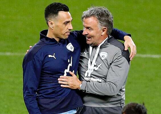 זהבי עם רוטנשטיינר. ישבור את השיא של שפיגלר? // צילום: אלן שיבר